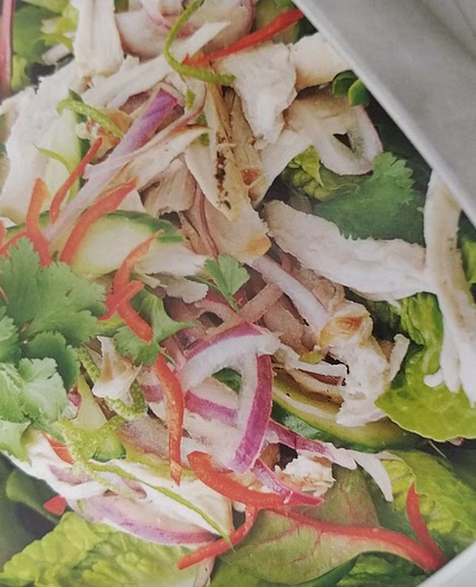 Asian chicken salad