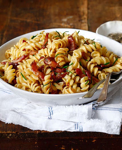 Bacon, Chilli and Herb Pasta