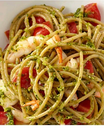Shrimp pesto