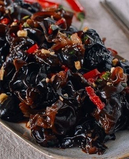 Wood Ear Mushroom Salad