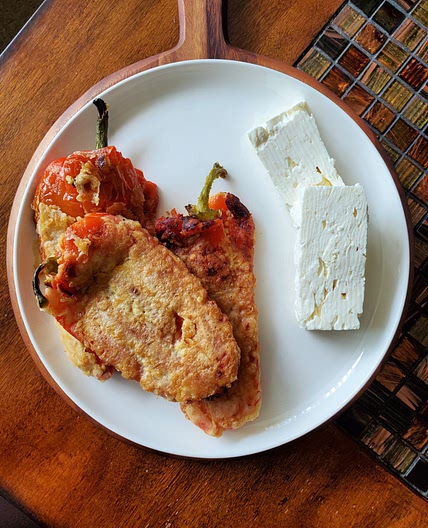 Pohovane Paprike / Breaded Peppers