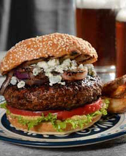 Black and Blue Burger