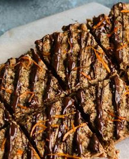 Orange High-Energy Oat Bars