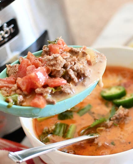 Slow Cooker Keto Taco Soup