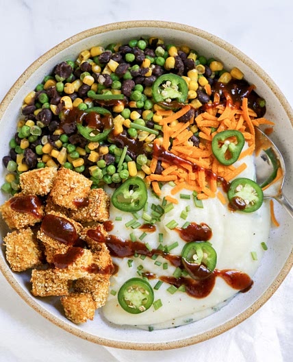 Deconstructed Baked Potato Bowl [Vegan]