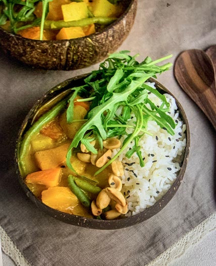Spicy Coconut Pumpkin Curry (or without the pumpkin) 