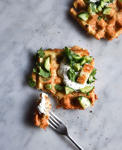 THREE INGREDIENT POTATO WAFFLES