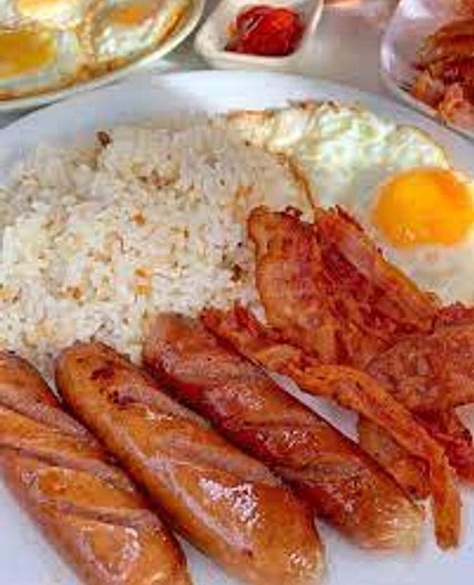 Fried Longganisa (Funtastik) with Garlic rice
