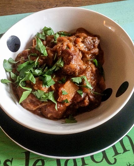 Moroccan Lamb with Sweet Potato and Raisins — Good Food Makes Me Happy!