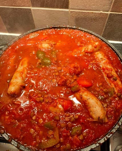 Sausage and Bean Casserole