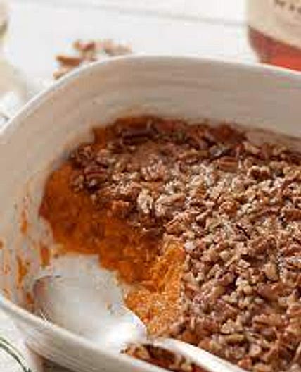 Bourboned Sweet Potatoes