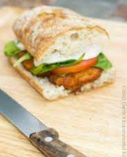Breaded Chicken & Mozzarella with Basil