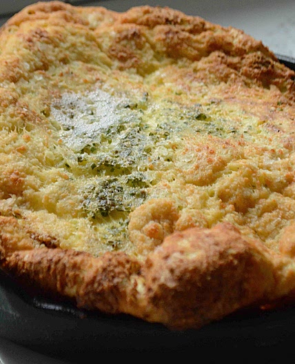 Dinner: Changing The Game's Herbed Parmesan Dutch Baby-Famous Fridays — Unwritten Recipes