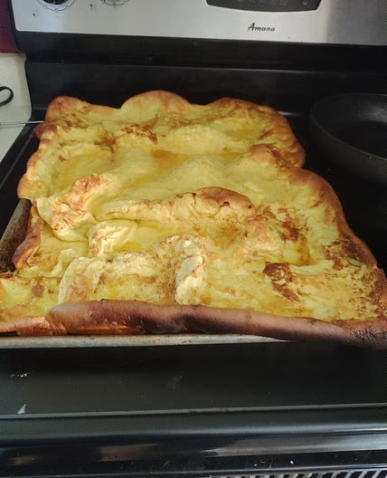 Easy Sheet-Pan Dutch Baby with Lemon Sugar — Unwritten Recipes