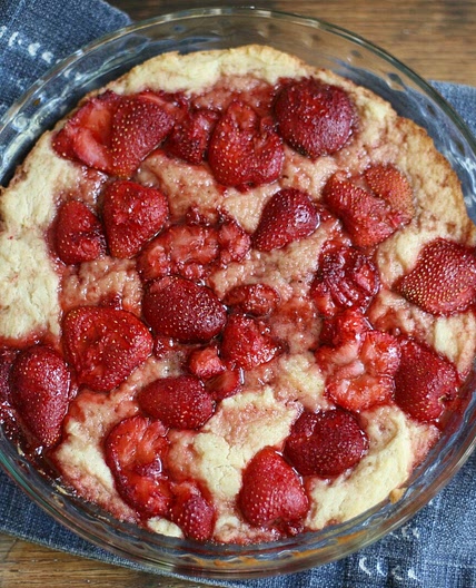 Strawberry Spoon Cake — Dak & Ju