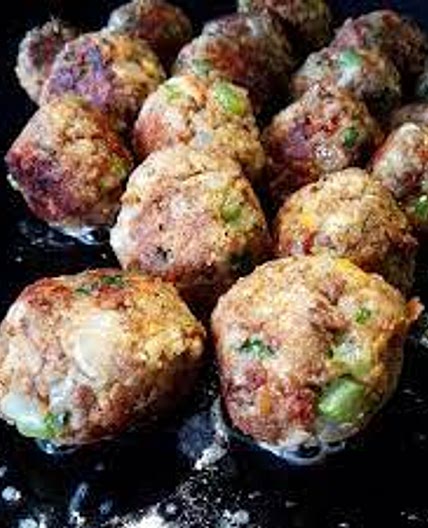 Cheese Sausage Stuffing Balls