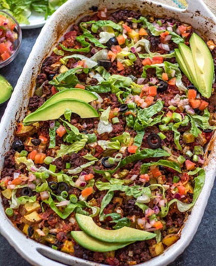 Taco Casserole/Salad