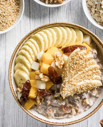 Sesame Bircher Muesli