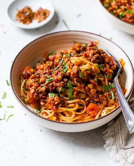 Bolognese Lentilles-Champis