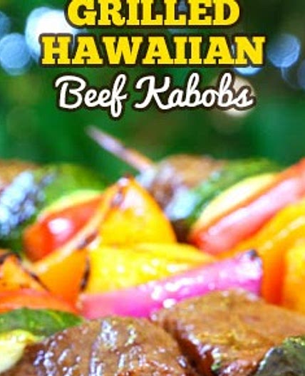 Grilled Hawaiian Beef Kabobs