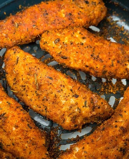Air fryer chicken tenders (Instant Pot air fryer lid)
