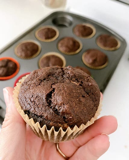 Chocolate Banana Muffins