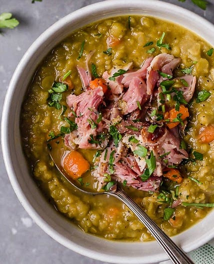 Mom's Ham and Pea Soup