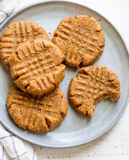 3 Ingredient Peanut Butter Cookies
