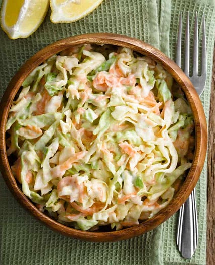Keto Coleslaw (Crackslaw!)