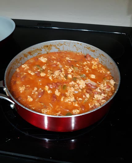 Rasheryl's Skillet Turkey Chilli