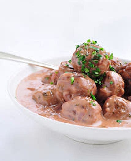 Mom's Meatballs in Merlot
