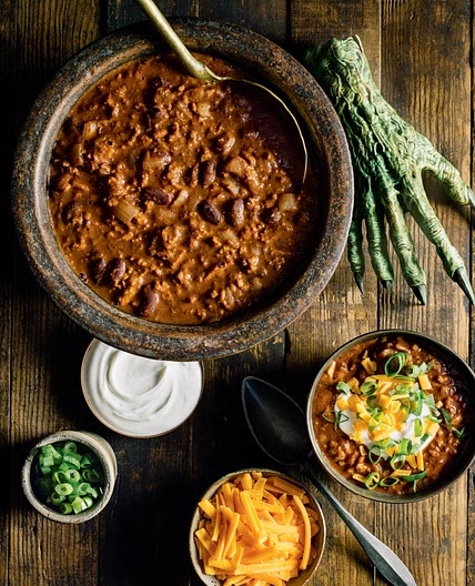 Arkhan the Cruel's Flame-Roasted Halfling Chili