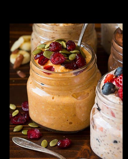 Pumpkin Pie Overnight Oats 