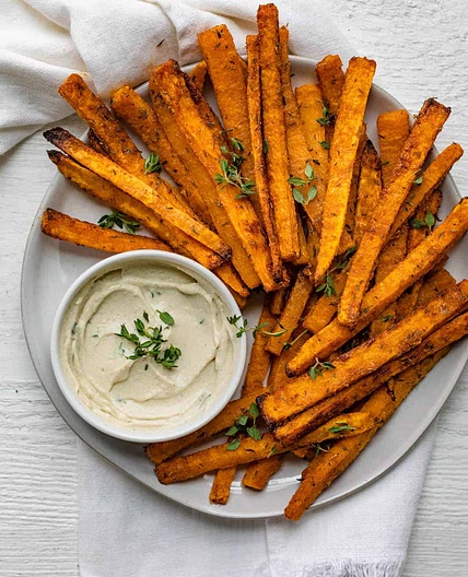 Baked Butternut Squash Fries