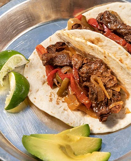 Campfire Steak Fajita Foil Packs