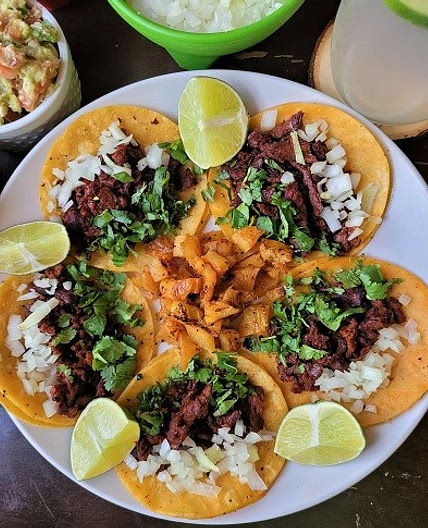 Authentic Vegan Tacos Al Pastor