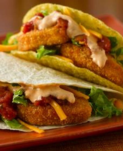 Chicken Nugget Tacos
