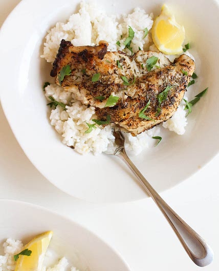 Pan-Seared Lemon Herb Catfish