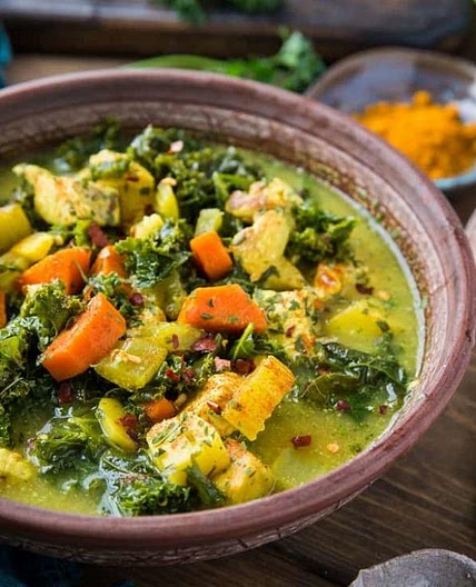 Immunity-Boosting Turmeric Chicken Soup