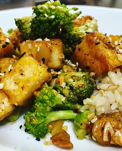 Tofu Broccoli Stir Fry