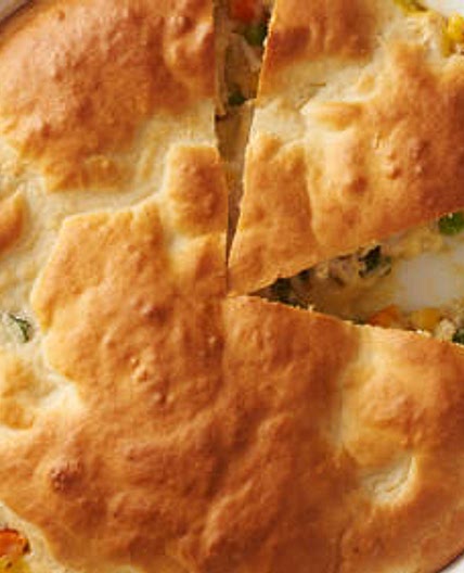 Impossibly Easy Chicken Pot Pie