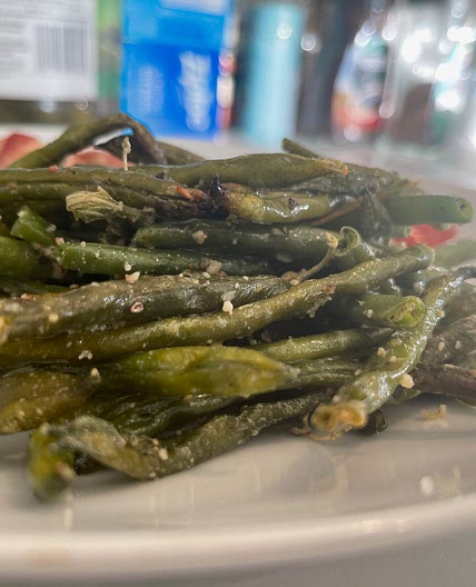 Keto Air Fryer Green Beans