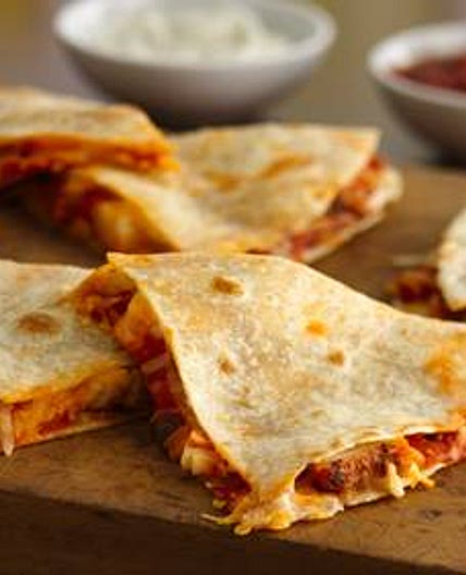 Quick Chicken Quesadillas