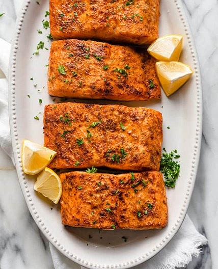 Air Fryer Salmon