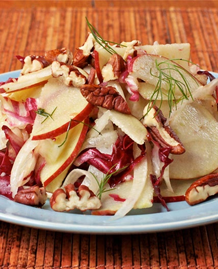 Fennel, Radicchio and Apple Salad