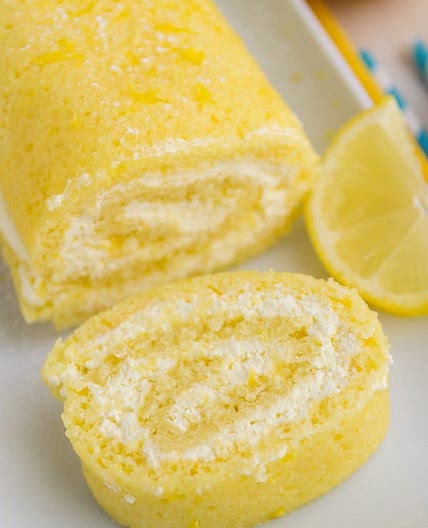 Lemon Cake Roll