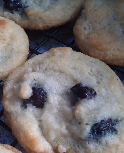 Blueberry Cream Cheese Cookies