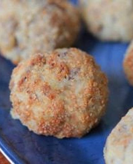 Sauerkraut and Sausage Balls