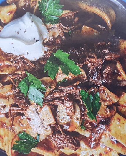 Best slow-cooker beef stroganoff