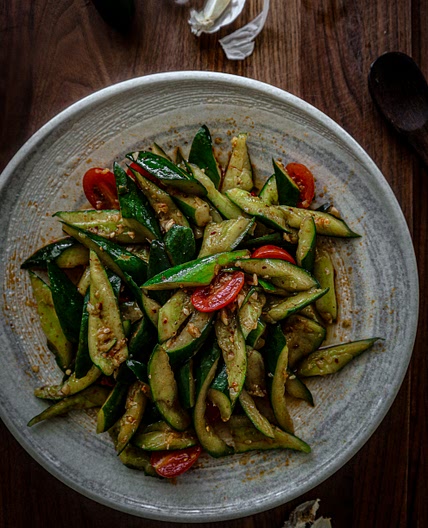 Smashed Cucumbers (拍黃瓜)